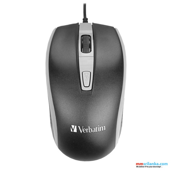 VERBATIM USB Optical Wired Mouse (1Y)